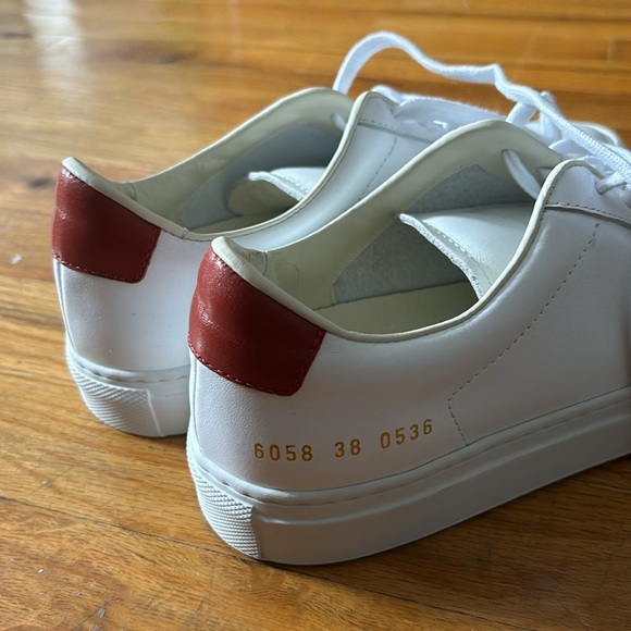 White leather sneakers - Picture 2 of 4